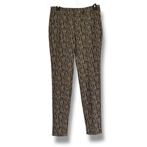 Zara Basic Textured Tapered Leg Dress Pants XS Mid Rise Wearable Art